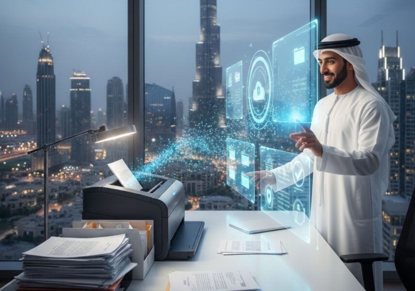 Why Paper-Based Records Are a Business Risk for UAE Organizations